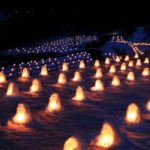 【日本夜景遺産認定】“冬の風物詩”ロマンチックな『かまくら祭り』(^^♪あまりの美しさに感動