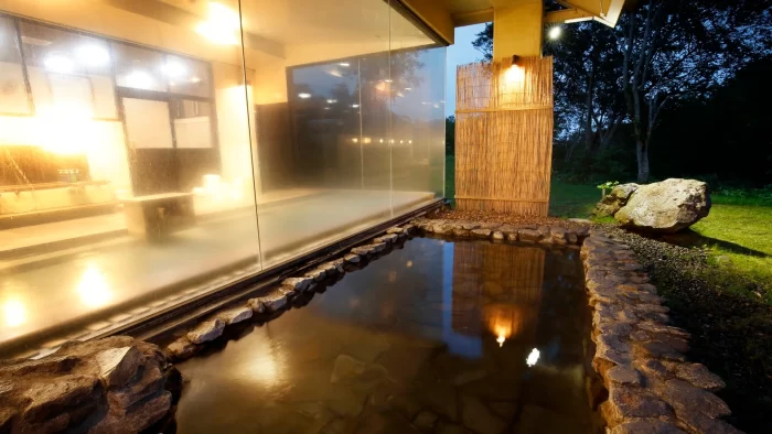 八甲田で唯一の通年入浴できる露天風呂
